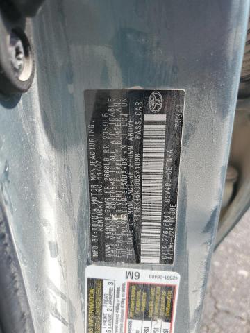 4T1BK46K98U571098 - 2008 TOYOTA CAMRY LE BLUE photo 12