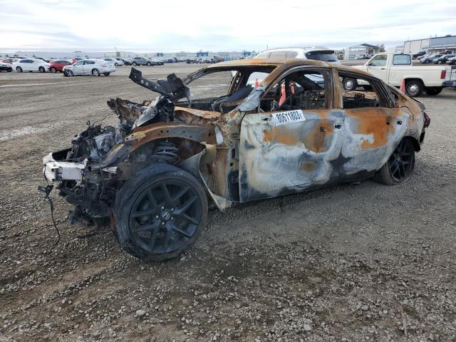 2HGFE2F54PH525239 - 2023 HONDA CIVIC SPORT 烧焦的 照片 1