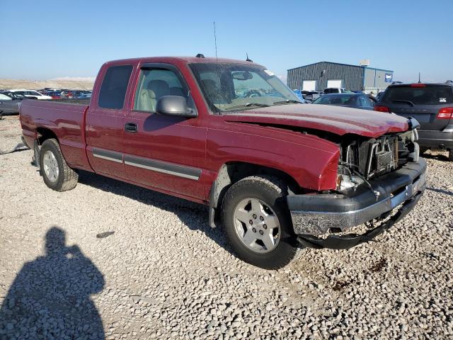 2GCEK19TX41230447 - 2004 CHEVROLET SILVERADO K1500 BURGUNDY photo 4