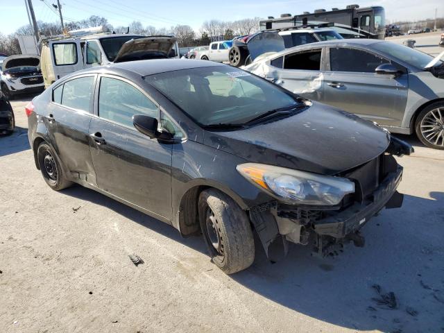 KNAFK4A61G5542121 - 2016 KIA FORTE LX BLACK photo 4