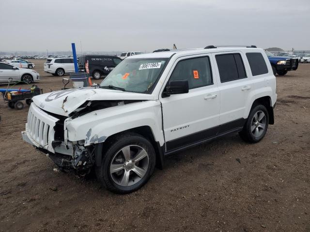 1C4NJRFB1HD206366 - 2017 JEEP PATRIOT LATITUDE WHITE photo 1