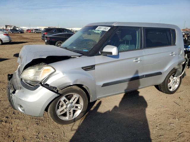 KNDJT2A2XB7707673 - 2011 KIA SOUL + SILVER photo 1