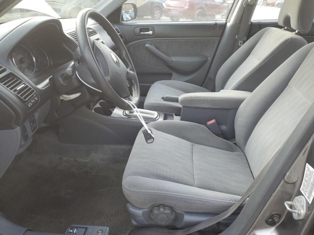 1HGES16515L023366 - 2005 HONDA CIVIC LX GRAY photo 7