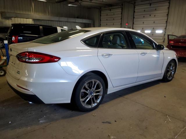 3FA6P0CD6LR162729 - 2020 FORD FUSION SEL WHITE photo 3