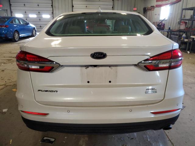 3FA6P0CD6LR162729 - 2020 FORD FUSION SEL WHITE photo 6