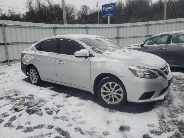 3N1AB7AP7KY221335 - 2019 NISSAN SENTRA S SILVER photo 4