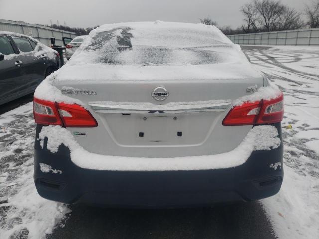 3N1AB7AP7KY221335 - 2019 NISSAN SENTRA S SILVER photo 6