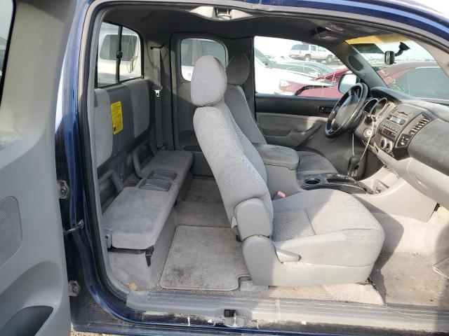 5TETX22N47Z405768 - 2007 TOYOTA TACOMA ACCESS CAB BLUE photo 10