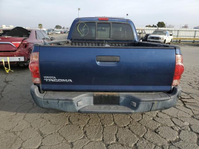 5TETX22N47Z405768 - 2007 TOYOTA TACOMA ACCESS CAB BLUE photo 6