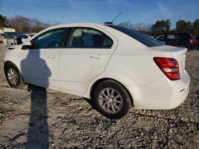 1G1JD5SH8H4120344 - 2017 CHEVROLET SONIC LT WHITE photo 2