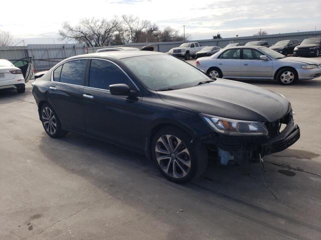 1HGCR2F54EA092928 - 2014 HONDA ACCORD SPORT BLACK photo 4