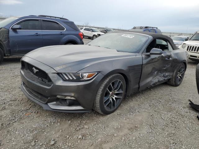 1FATP8EMXF5359635 - 2015 FORD MUSTANG GRAY photo 1
