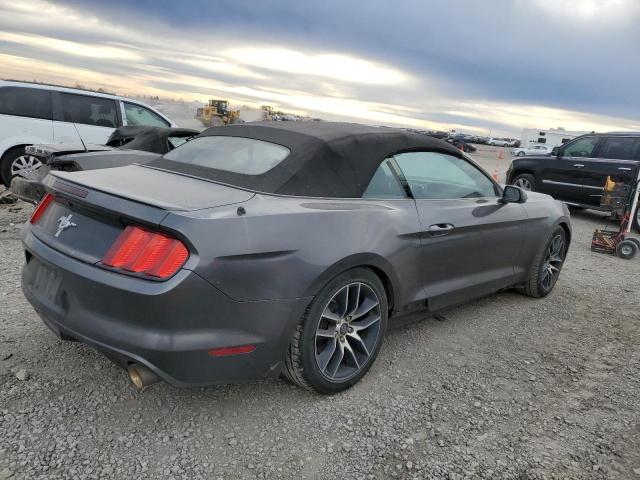 1FATP8EMXF5359635 - 2015 FORD MUSTANG GRAY photo 3