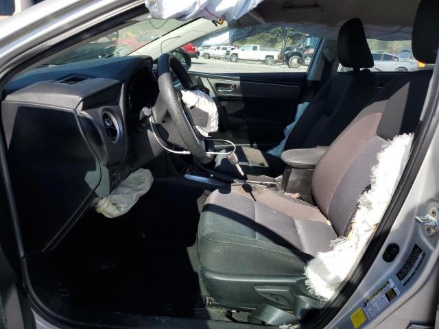 5YFBURHE1KP890440 - 2019 TOYOTA COROLLA L SILVER photo 7