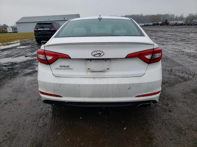 5NPE24AF9HH571883 - 2017 HYUNDAI SONATA SE WHITE photo 6