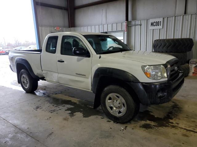 5TEUX4EN4AZ682830 - 2010 TOYOTA TACOMA ACCESS CAB WHITE photo 4