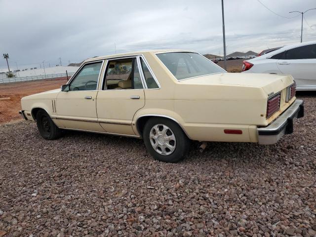 1MEBP86X0DK602929 - 1983 MERCURY ZEPHYR GS YELLOW photo 2