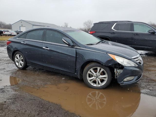 5NPEC4AC6DH639148 - 2013 HYUNDAI SONATA SE BLUE photo 4