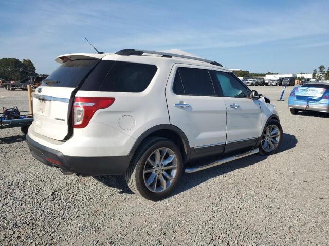 1FM5K7D87DGA20263 - 2013 FORD EXPLORER XLT WHITE photo 3