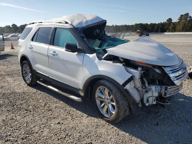 1FM5K7D87DGA20263 - 2013 FORD EXPLORER XLT WHITE photo 4