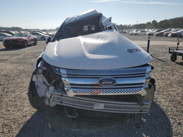 1FM5K7D87DGA20263 - 2013 FORD EXPLORER XLT WHITE photo 5