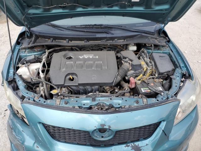 JTDBU4EE8A9108372 - 2010 TOYOTA COROLLA BASE 绿色 照片 11