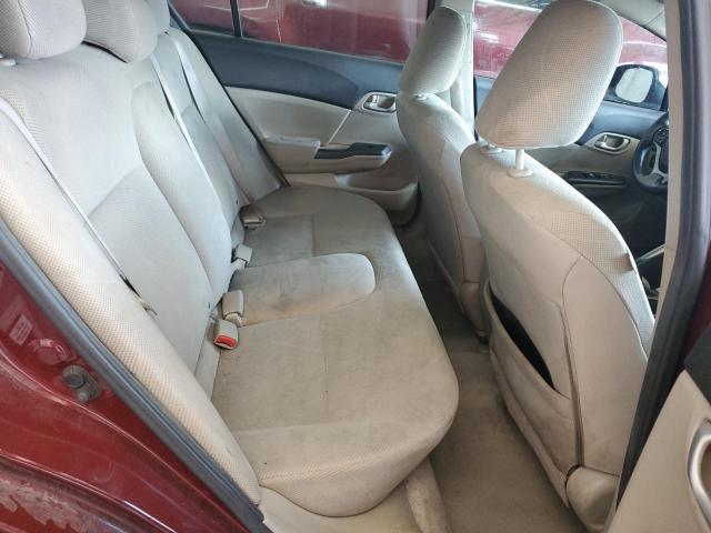 2HGFB2F55CH537614 - 2012 HONDA CIVIC LX Bordo foto 10