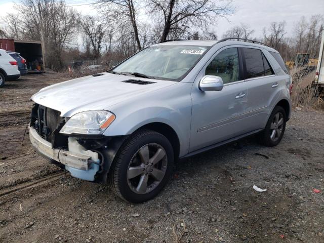 4JGBB8GB2AA600518 - 2010 MERCEDES-BENZ ML 350 4MATIC SILVER photo 1