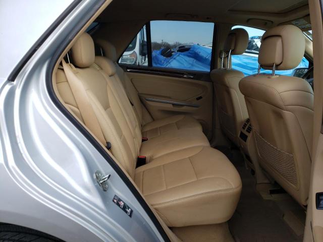 4JGBB8GB2AA600518 - 2010 MERCEDES-BENZ ML 350 4MATIC SILVER photo 11