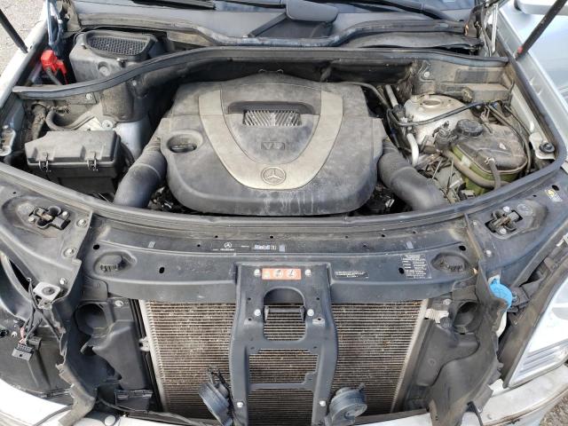 4JGBB8GB2AA600518 - 2010 MERCEDES-BENZ ML 350 4MATIC SILVER photo 12
