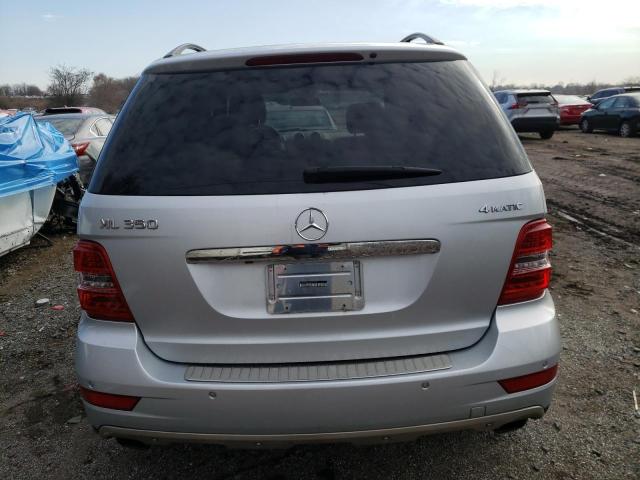 4JGBB8GB2AA600518 - 2010 MERCEDES-BENZ ML 350 4MATIC SILVER photo 6