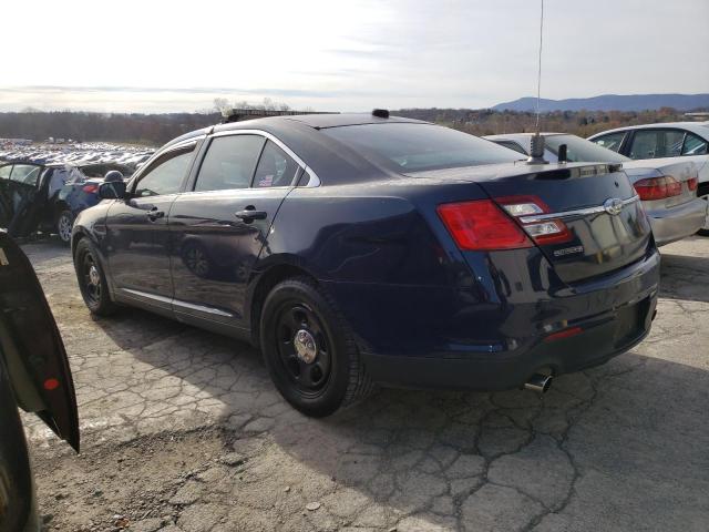 1FAHP2MK7GG115966 - 2016 FORD TAURUS POLICE INTERCEPTOR BLUE photo 2