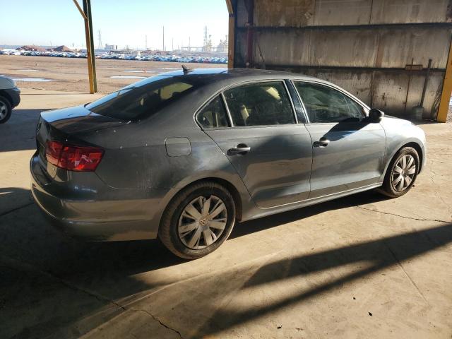 3VWD17AJ2EM243681 - 2014 VOLKSWAGEN JETTA SE GRAY photo 3