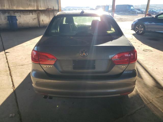 3VWD17AJ2EM243681 - 2014 VOLKSWAGEN JETTA SE GRAY photo 6