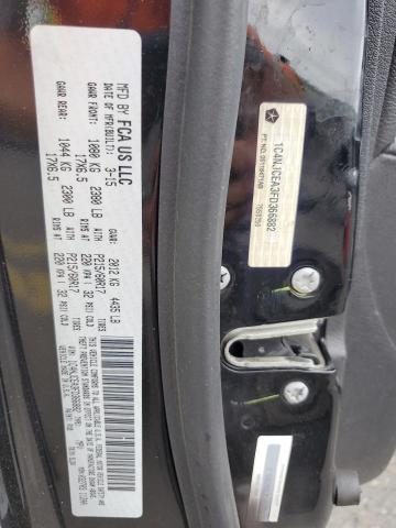 1C4NJCEA3FD366882 - 2015 JEEP COMPASS LATITUDE BLACK photo 13