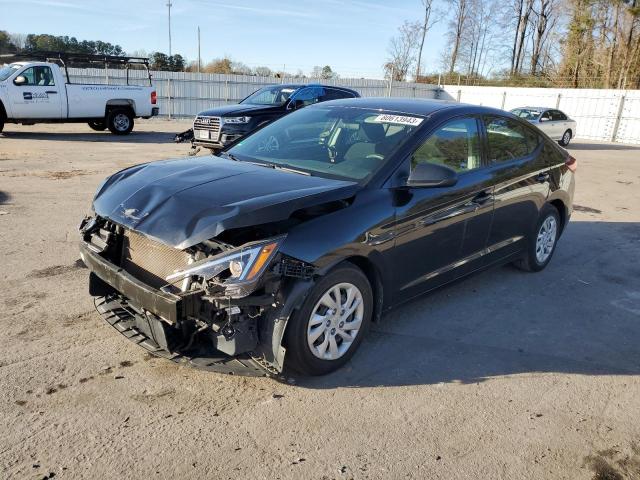 5NPD74LF3KH438358 - 2019 HYUNDAI ELANTRA SE BLACK photo 1