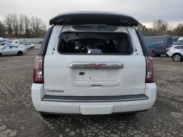 1GKS1CKJ5JR254382 - 2018 GMC YUKON DENALI WHITE photo 6