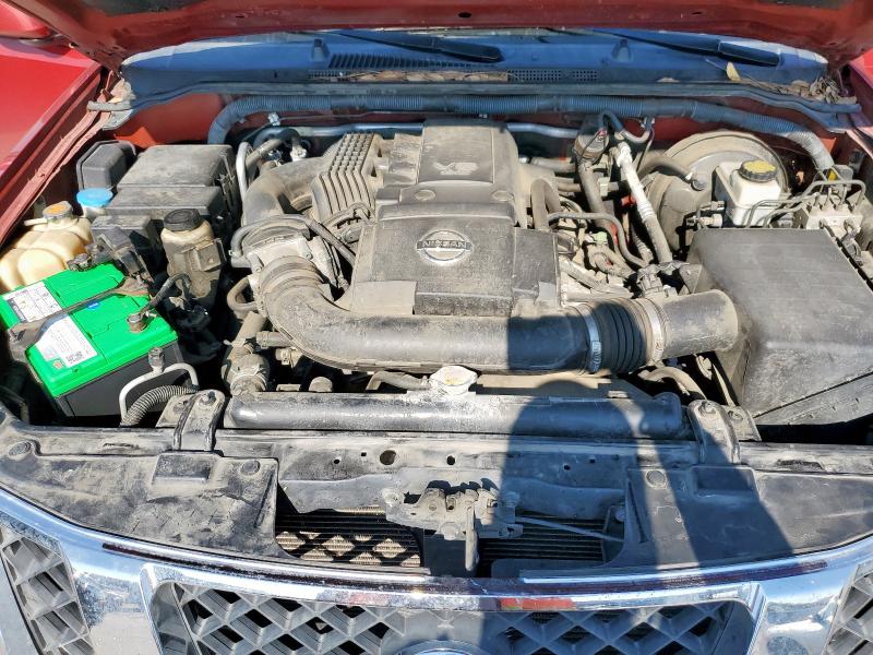 5N1AR1NBXAC621767 - 2010 NISSAN PATHFINDER S წითელი ფოტო 11