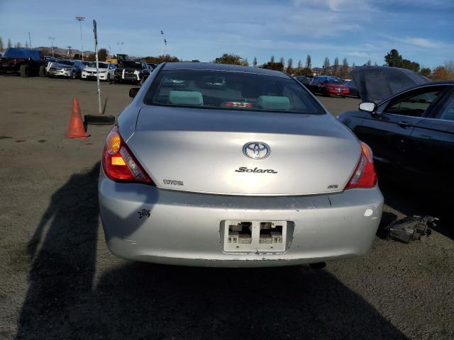 4T1CE38P16U701919 - 2006 TOYOTA CAMRY SOLA SE SILVER photo 6