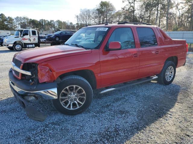 3GNEC12Z75G212239 - 2005 CHEVROLET AVALANCHE C1500 RED photo 1