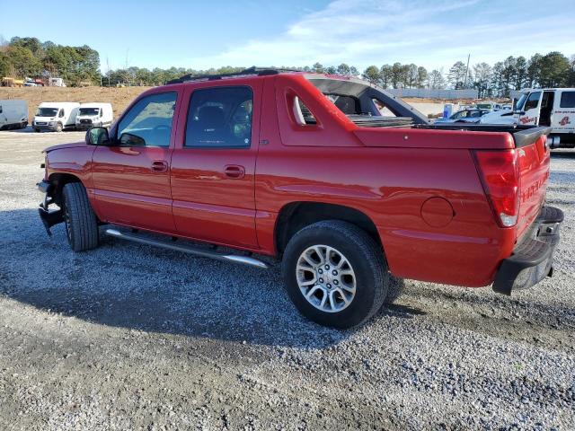 3GNEC12Z75G212239 - 2005 CHEVROLET AVALANCHE C1500 RED photo 2