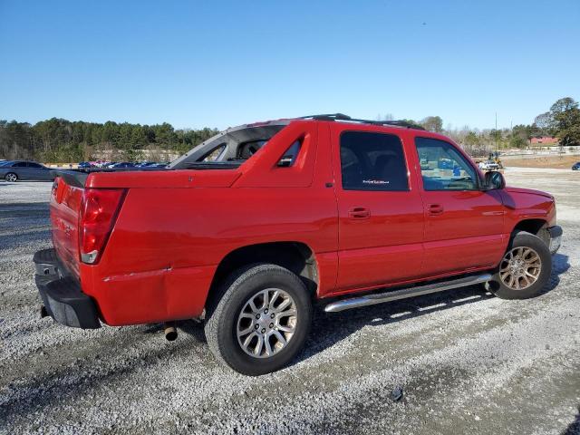 3GNEC12Z75G212239 - 2005 CHEVROLET AVALANCHE C1500 RED photo 3