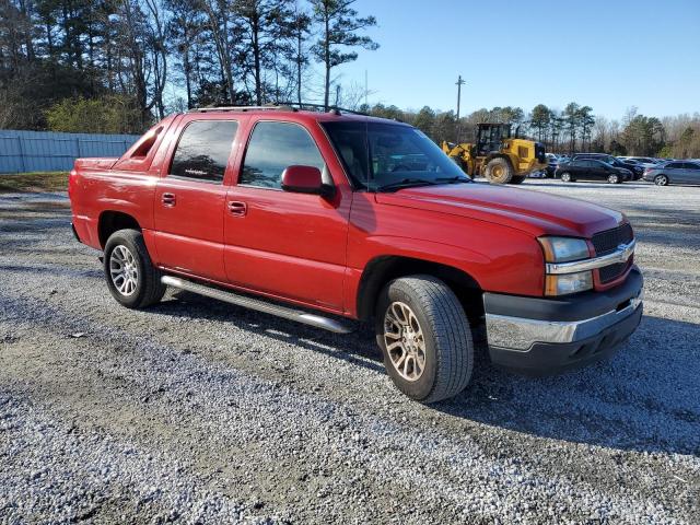 3GNEC12Z75G212239 - 2005 CHEVROLET AVALANCHE C1500 RED photo 4