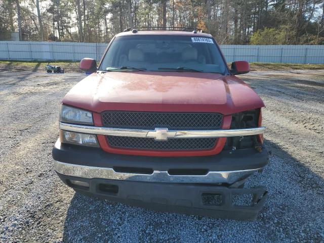 3GNEC12Z75G212239 - 2005 CHEVROLET AVALANCHE C1500 RED photo 5