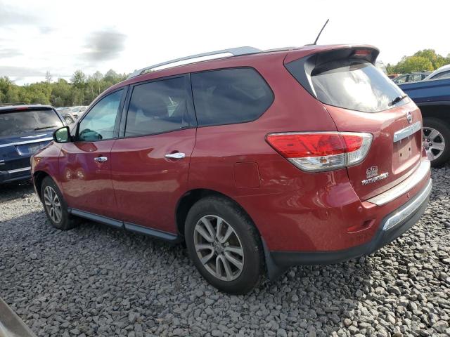 5N1AR2MM5FC715300 - 2015 NISSAN PATHFINDER S 勃艮第红 照片 2
