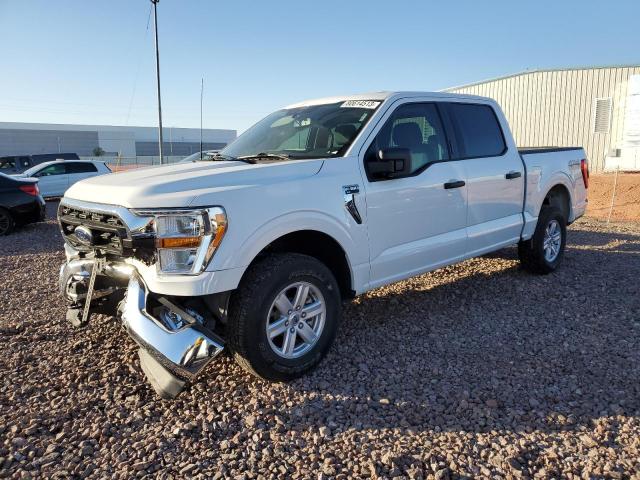 1FTEW1EP0MFC34660 - 2021 FORD F150 SUPERCREW WHITE photo 1