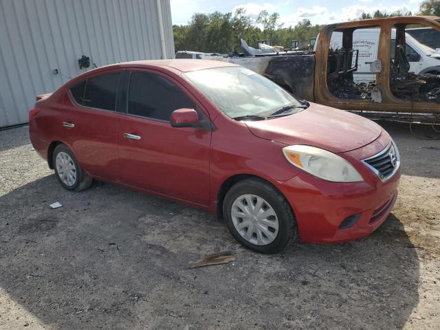 3N1CN7APXDL821279 - 2013 NISS VERSA S RED photo 4