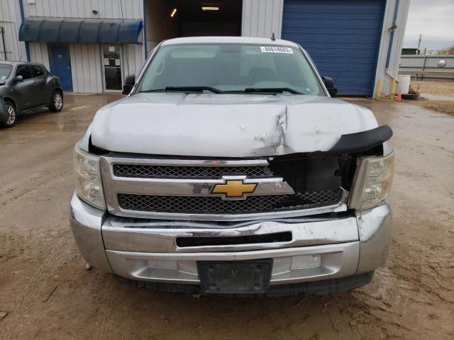 1GCRCREA0DZ149644 - 2013 CHEVROLET SILVERADO C1500  LS SILVER photo 5