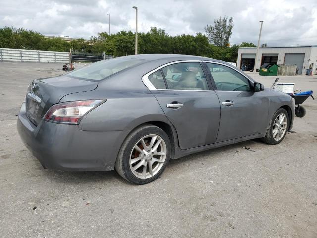 1N4AA5AP4EC454709 - 2014 NISSAN MAXIMA S GRAY photo 3