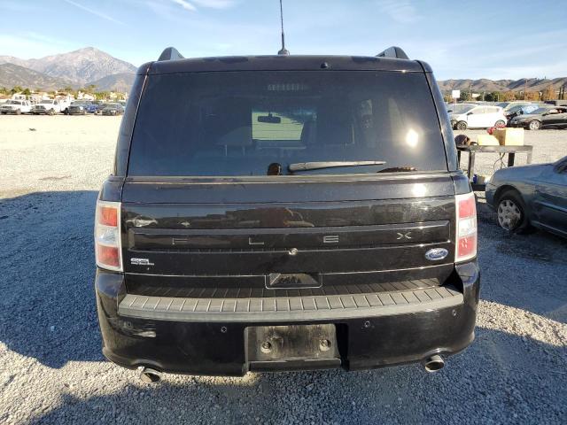 2FMGK5C85KBA19339 - 2019 FORD FLEX SEL BLACK photo 6